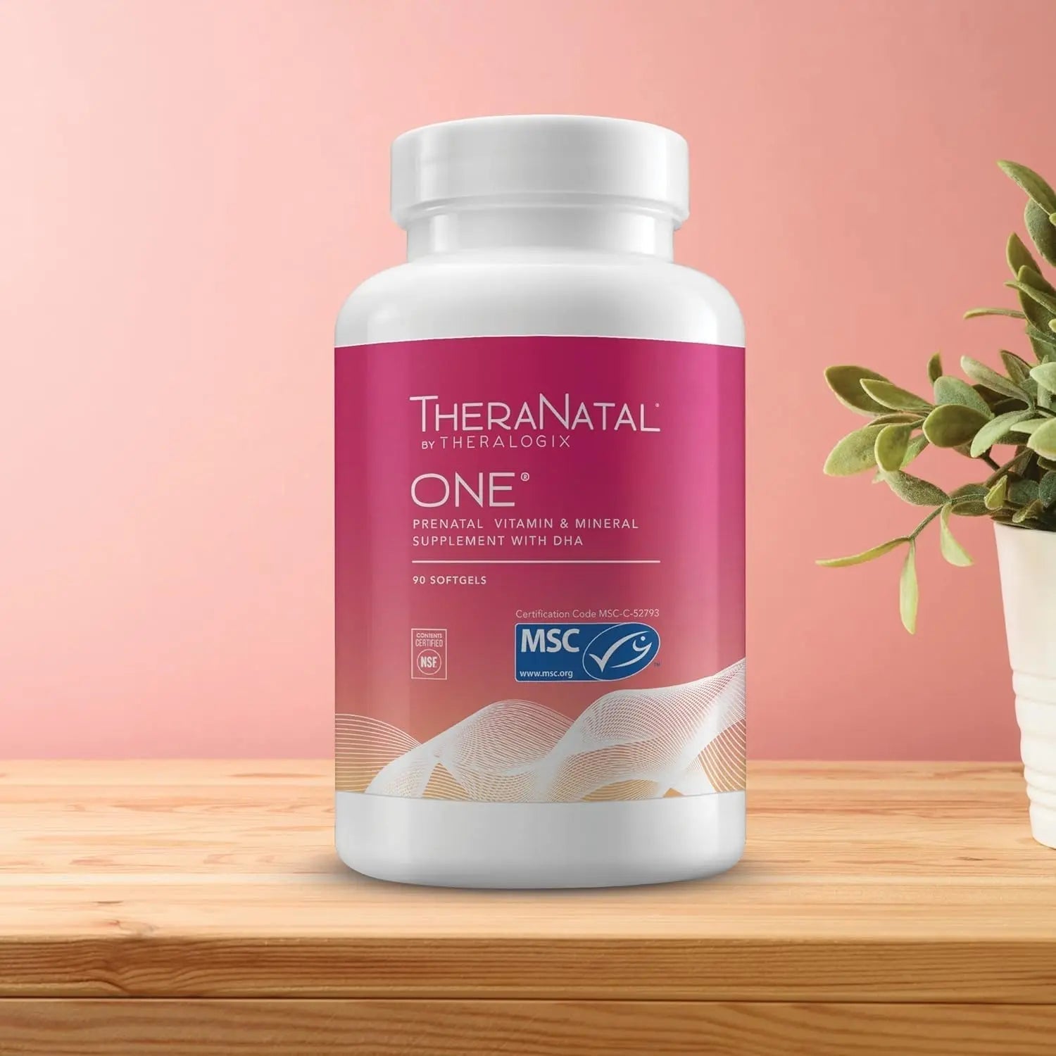 Theralogix TheraNatal One Prenatal Vitamin - 90-Day Supply - Prenatal Multivitamin - TrustMedUSA
