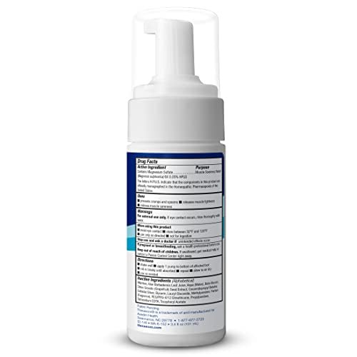 Theraworx Fast-Acting Foam for Foot Cramp Relief with Magnesium Sulfate - 3.4 Fl Oz - 1 Count - TrustMedUSA