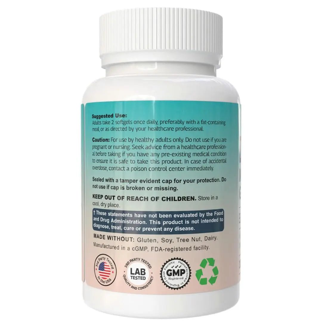THEREXA Vitamin D3 K2 Magnesium Supplement - Extra Strength with 10000 IU Vitamin D3, Magnesium Glycinate and 200 mcg K2 MK-7 Vitamin Supplements Complex, for Women & Men - 300 Softgels - TrustMedUSA