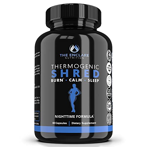Thermogenic Shred - Fat Burner Sleep Aid Diet Pills, Appetite Suppressant for Weight Loss - TrustMedUSA