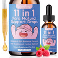 Theronika Aly Parasite Cleanse for Humans & Kids – Advanced Herbal Blend with Black Walnut, Wormwood, Clove, Digestive & Gut Balance Support, Alcohol-Free Liquid Drops, 30 Servings - TrustMedUSA