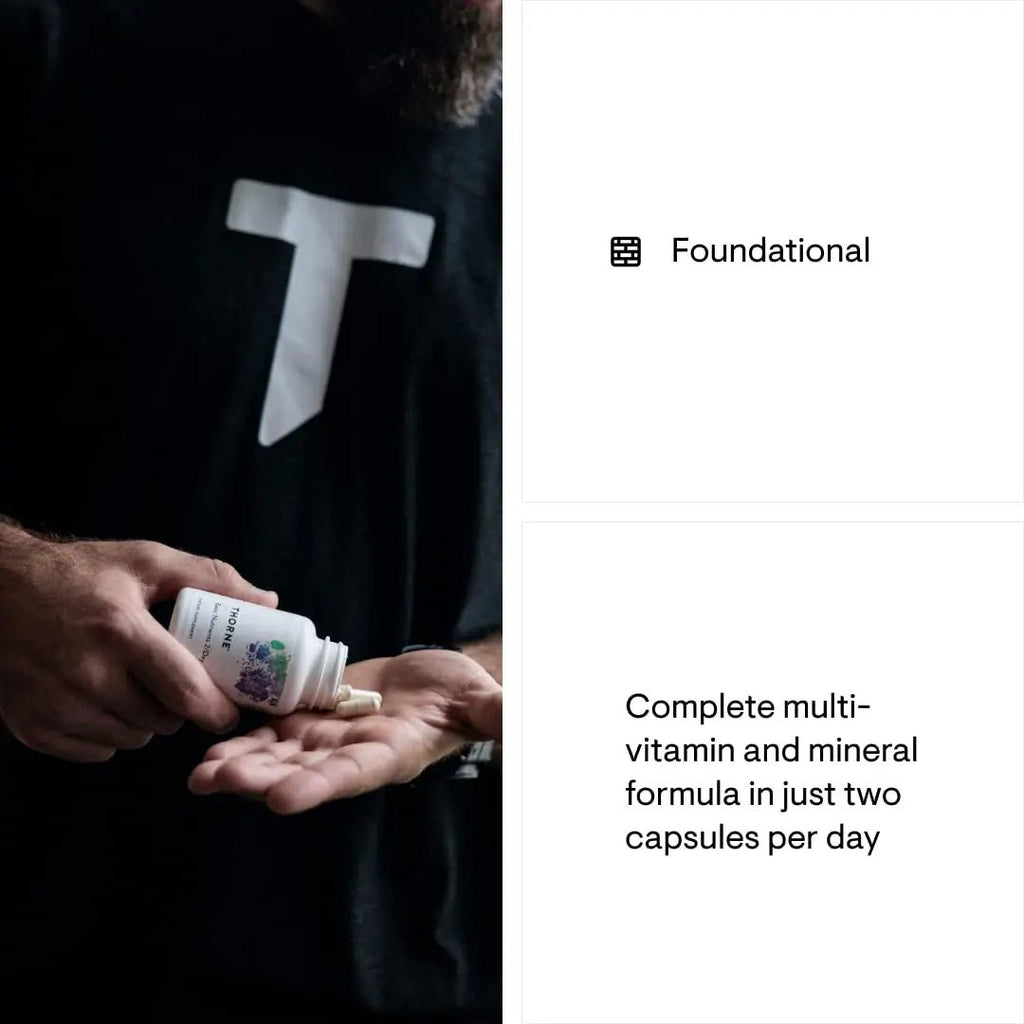 THORNE Basic Nutrients 2/Day - Comprehensive Daily Multivitamin with Optimal Bioavailab - TrustMedUSA