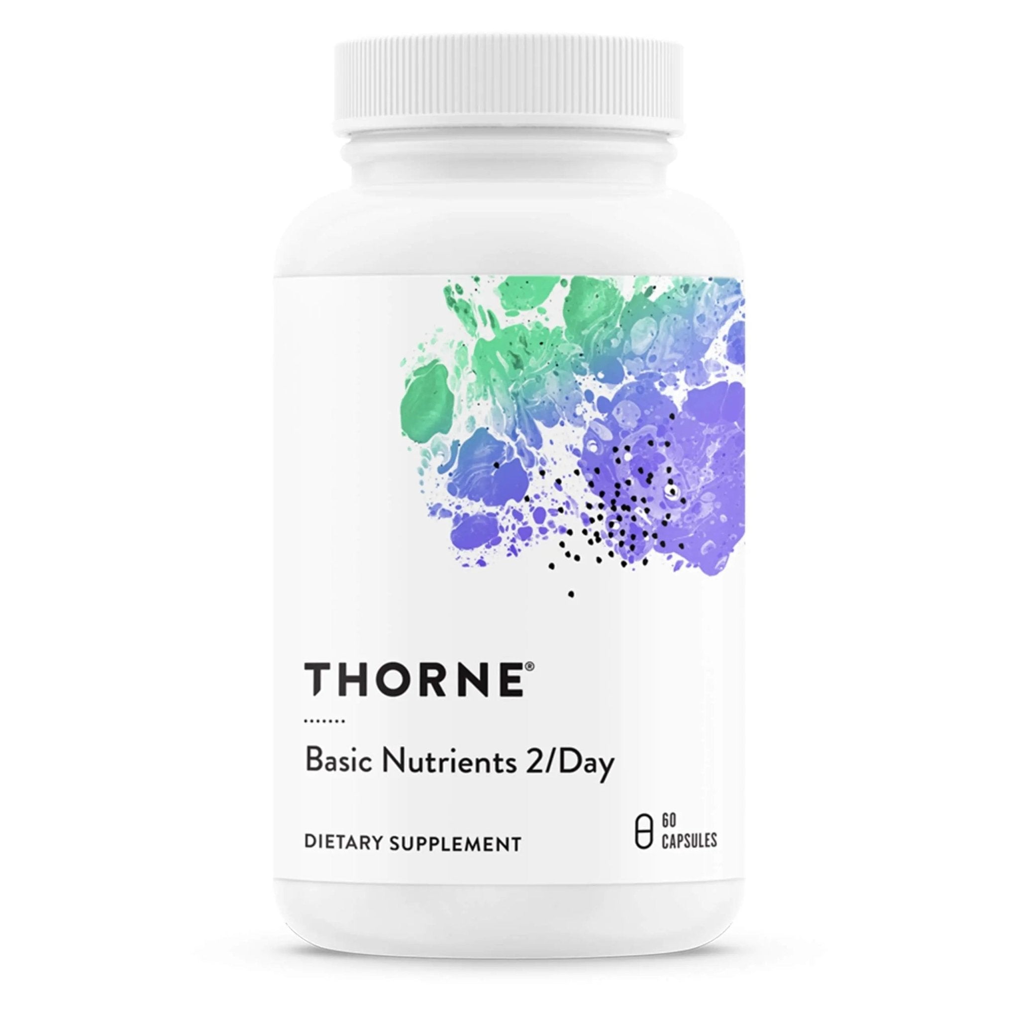 THORNE Basic Nutrients 2/Day - Comprehensive Daily Multivitamin with Optimal Bioavailab - TrustMedUSA