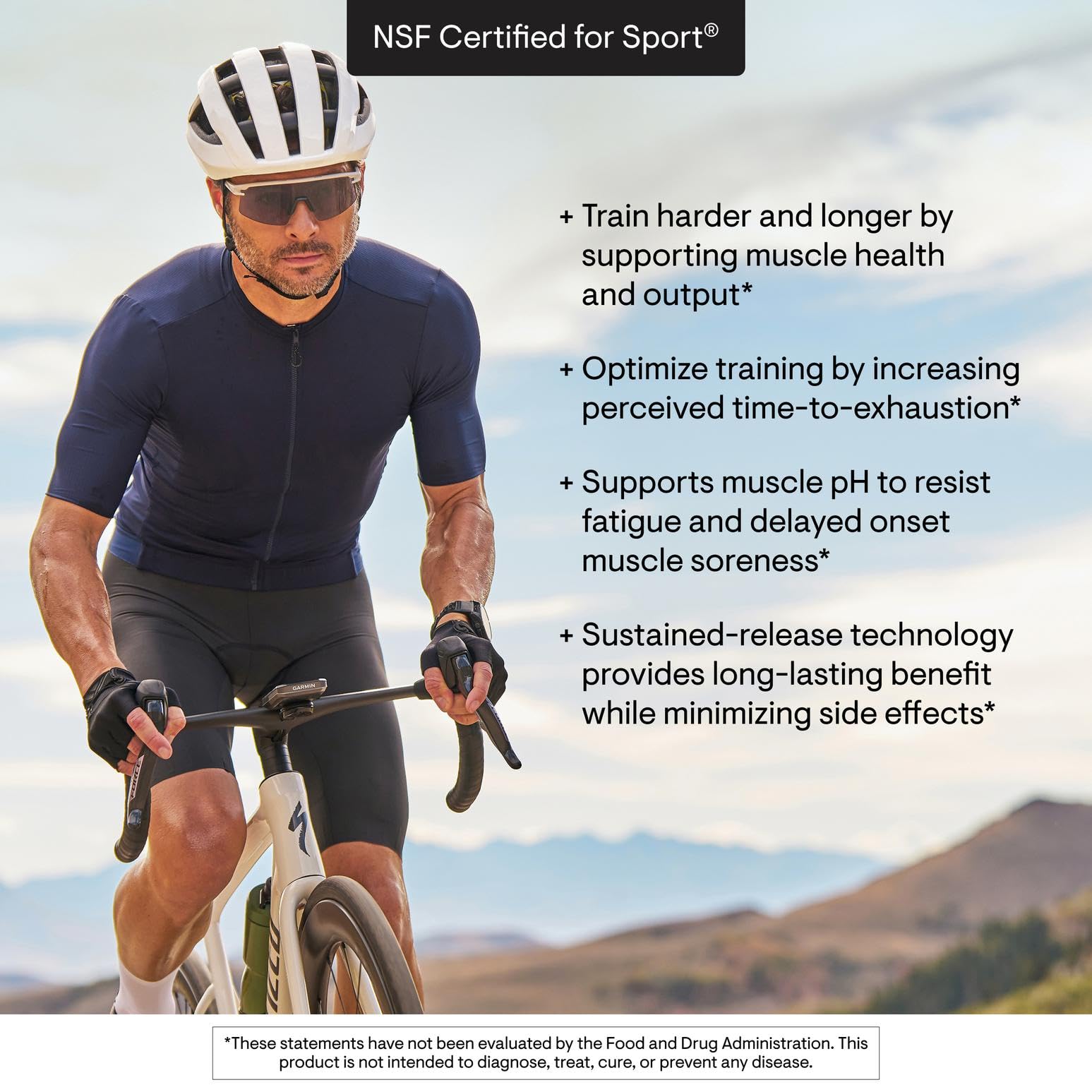 THORNE - Beta Alanine Sustained Release - Supports Muscle Output & Endurance - Helps Reduce Fatigue & Soreness* - Amino Acid Supplement - NSF Certified for Sport - Gluten & Dairy-Free - 120 Tablets - Maple Wellness Supplements