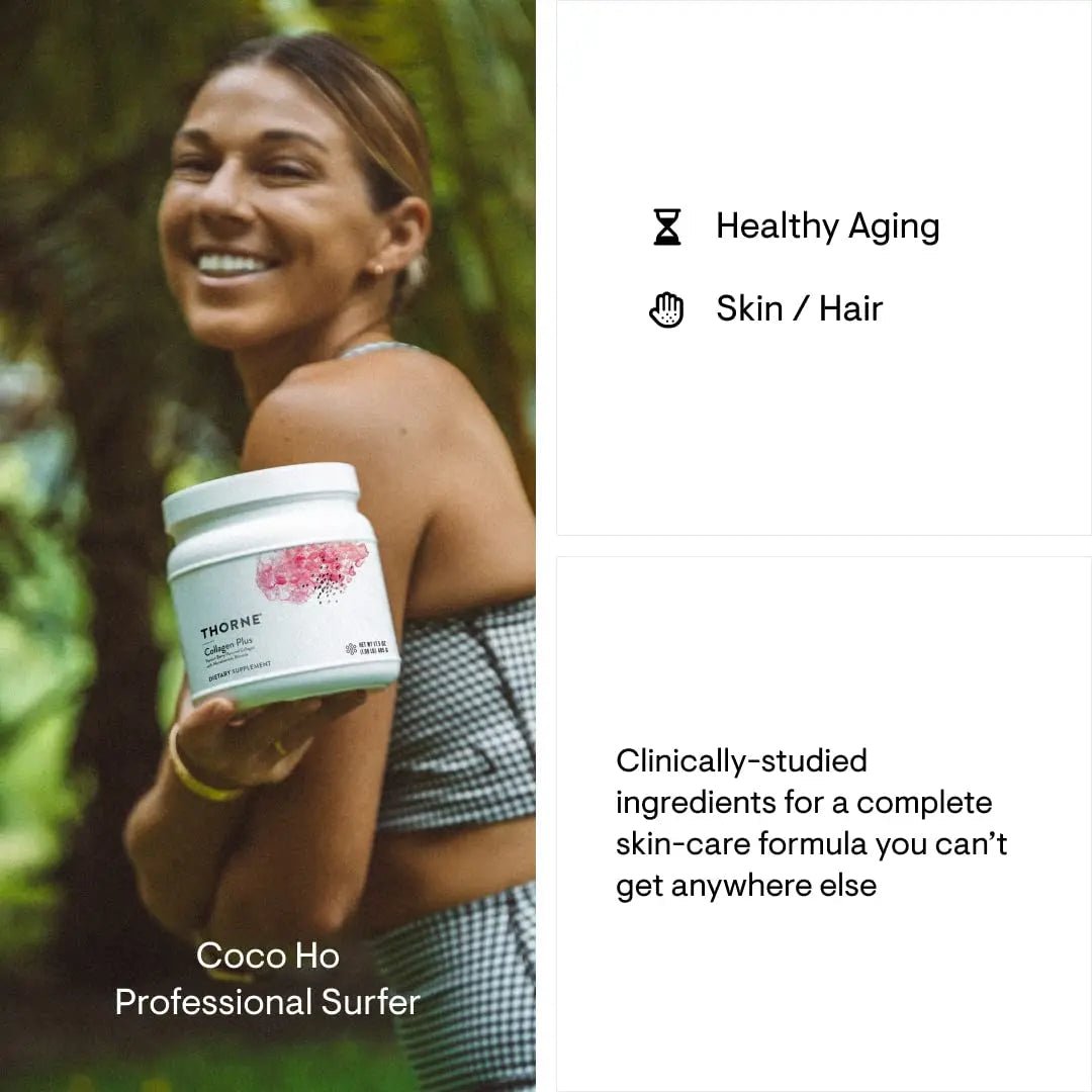 THORNE Collagen Plus - Collagen Peptides Powder with Nicotinamide Riboside - TrustMedUSA