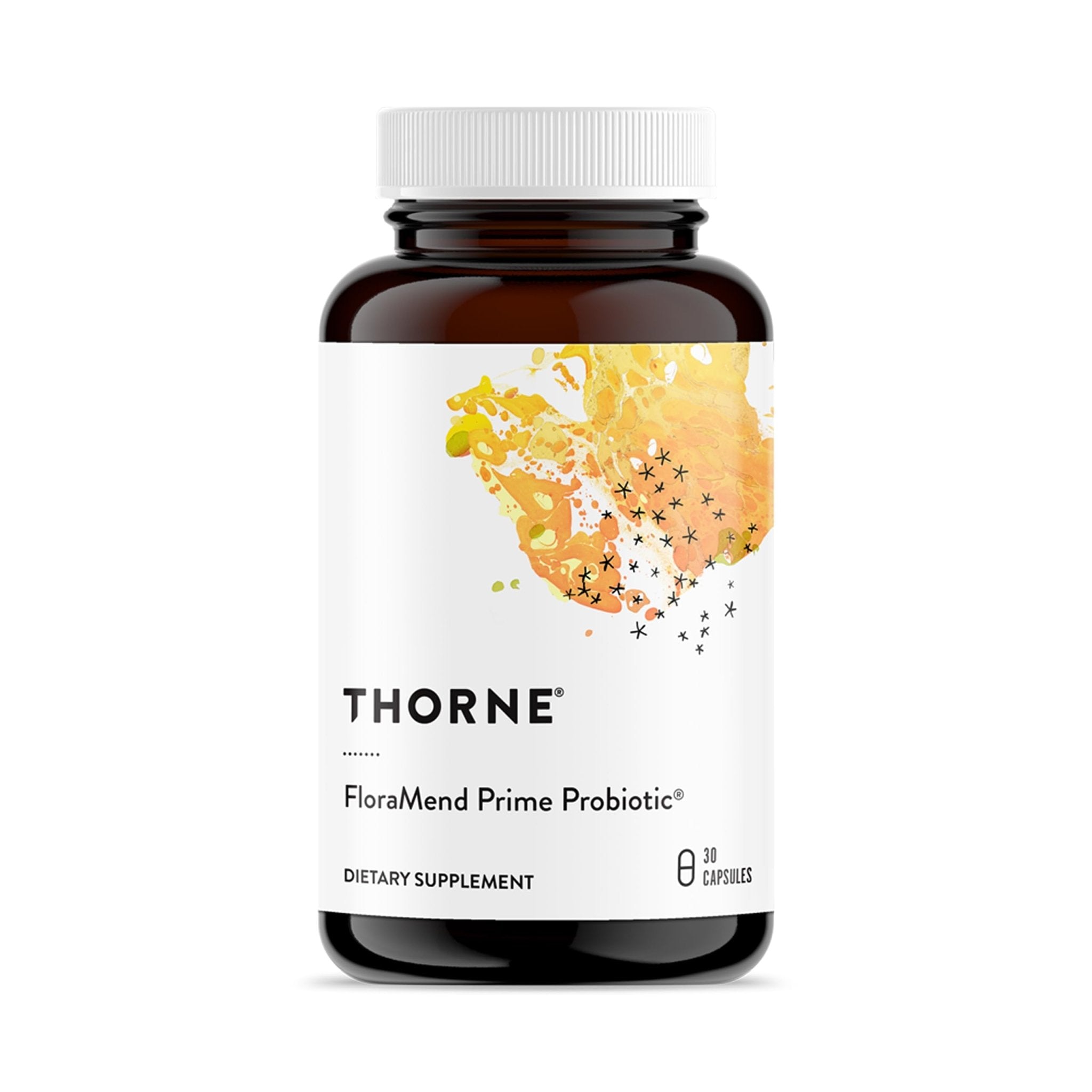 THORNE - FloraMend Prime Probiotic - Shelf Stable Probiotic Blend - Gut Health Supplement to Aid Weight Management & Support Digestive Health* - 30 Servings - Maple Wellness Supplements
