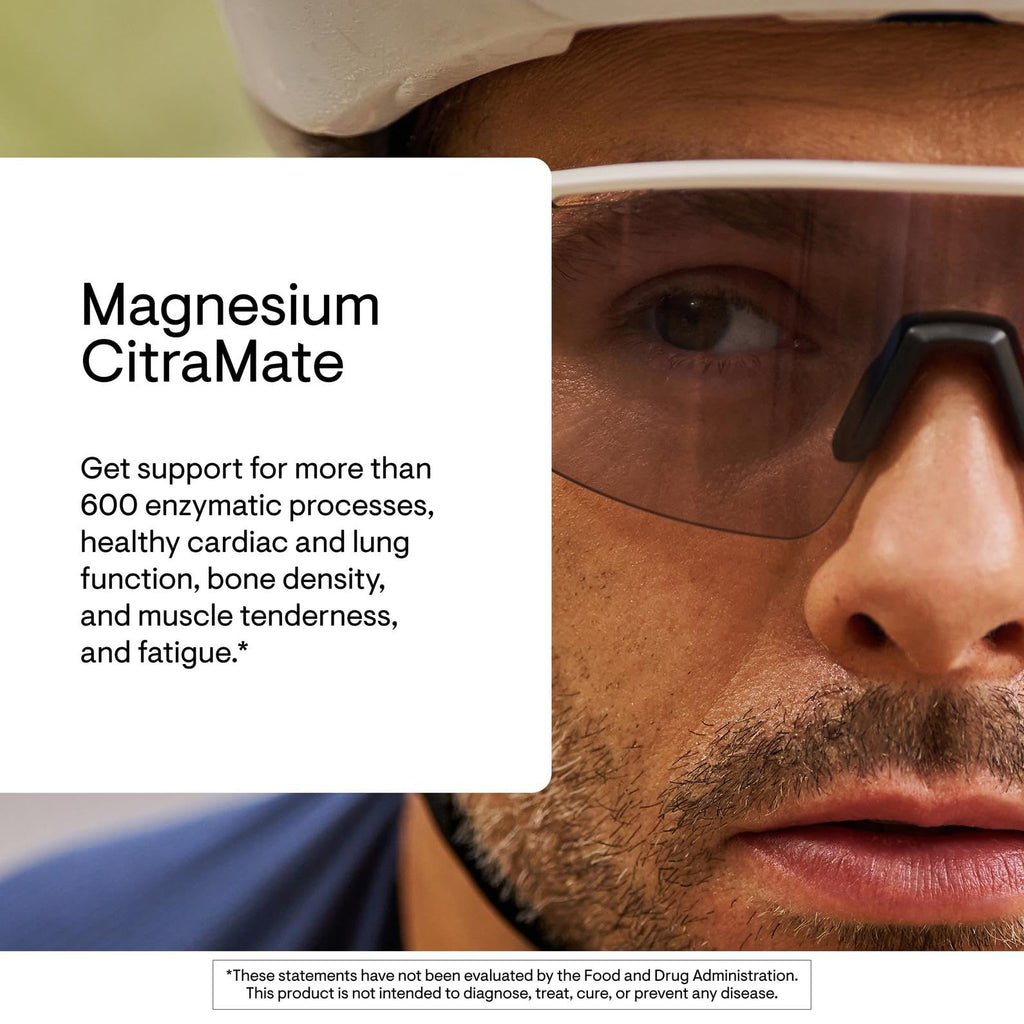 THORNE - Magnesium CitraMate - Magnesium Citrate & Malate Supplement - Supports Heart Health, Skeletal Muscles, Cardiac & Lung Function, Bone Density & More* - Third-Party Certified - 90 Servings - TrustMedUSA