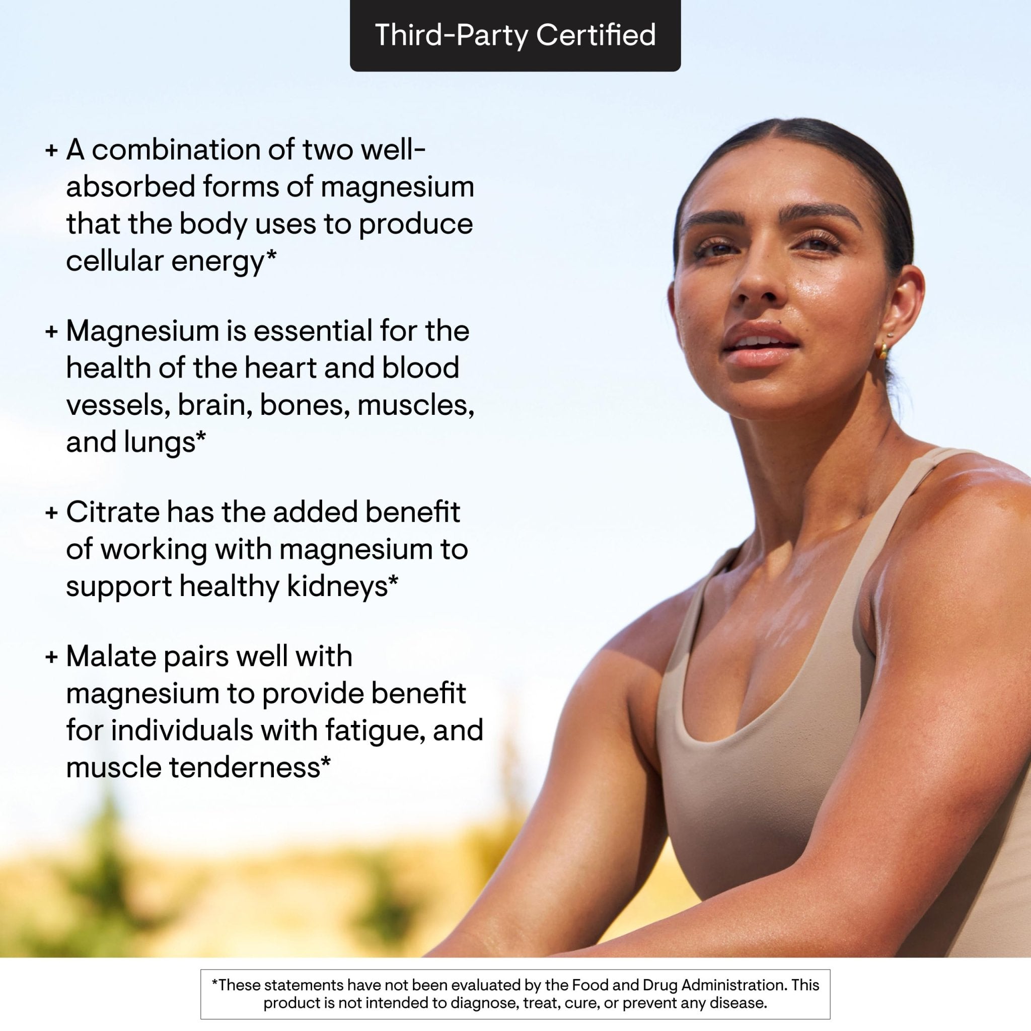 THORNE - Magnesium CitraMate - Magnesium Citrate & Malate Supplement - Supports Heart Health, Skeletal Muscles, Cardiac & Lung Function, Bone Density & More* - Third-Party Certified - 90 Servings - TrustMedUSA