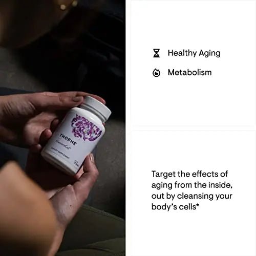 THORNE ResveraCel - Nicotinamide Riboside with Quercetin Phytosome and Resveratrol - TrustMedUSA