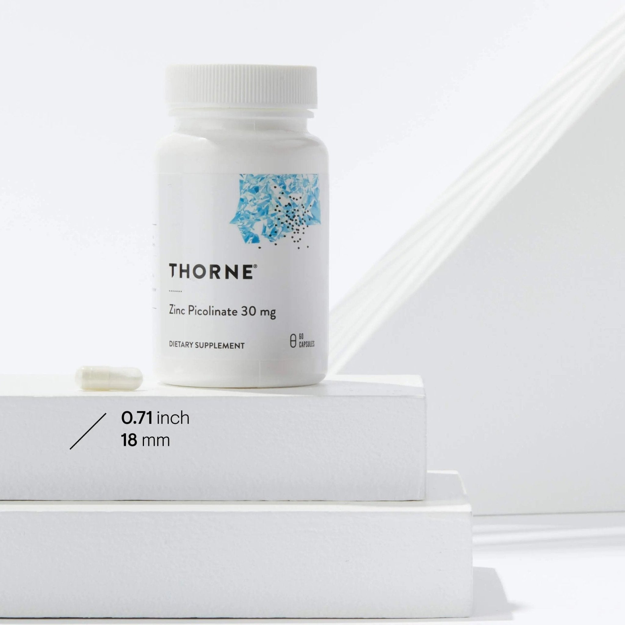 Thorne Zinc Picolinate 30 mg - Well-Absorbed Zinc Supplement for Growth and Immune - TrustMedUSA