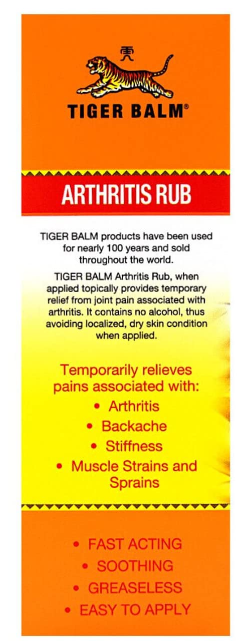 Tiger Balm Balm Arthritis Rub - TrustMedUSA