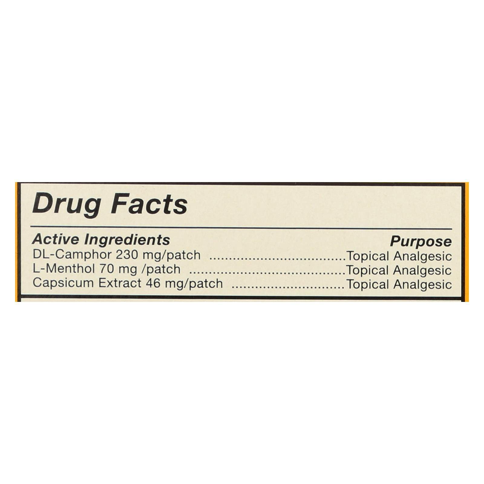 Tiger Balm Pain Relieving Patch Large, 4 Count (Pack of 6) - TrustMedUSA