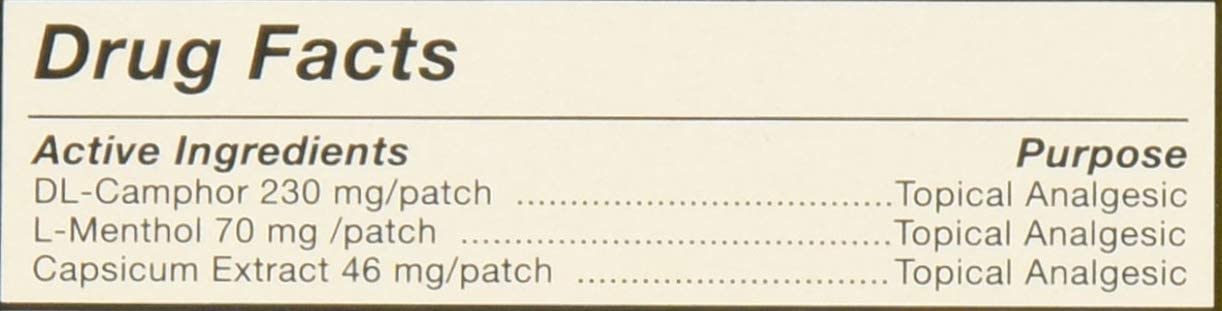Tiger Balm Pain Relieving Patch, Large 4 Each, 4 Count, Pack of 2 - TrustMedUSA