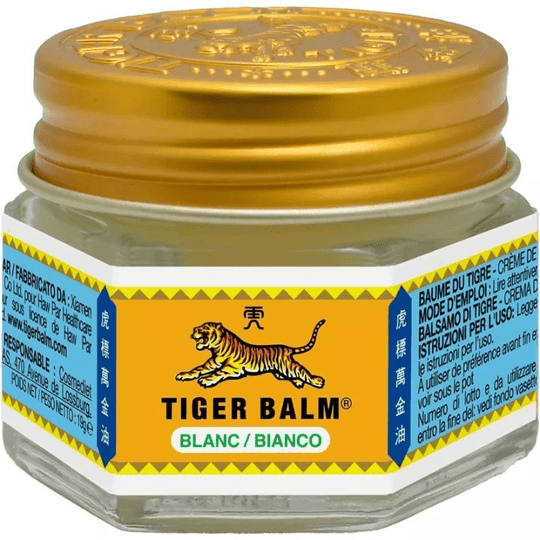 Tiger Balm White 19g Original Massage Cream with Essential Oils - TrustMedUSA