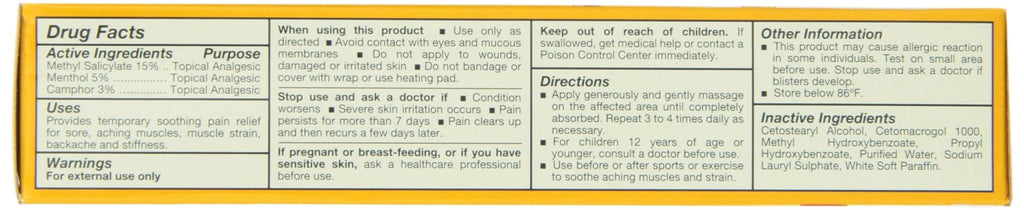 Tiger Muscle Rub Topical Analgesic Cream 2 Ounces (57 g) (Pack of 4) - TrustMedUSA