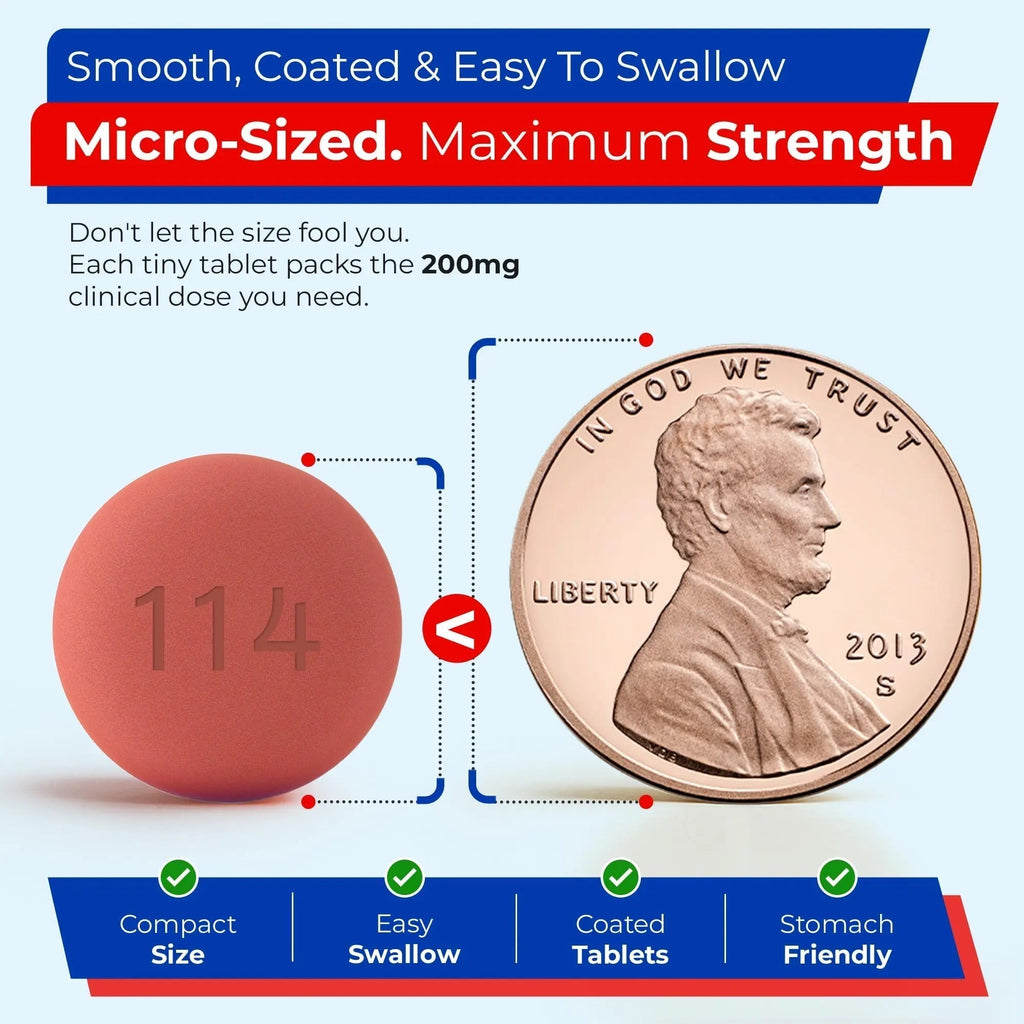 TIME-Cap Labs 500 Tablets Ibuprofen 200mg Coated - Pain Reliever & Fever Reducer (NSAID) for Adults, Helps with Headache, Back Pain, Muscle Aches, Toothaches, Menstrual Cramps & Minor Arthritis Pain - TrustMedUSA