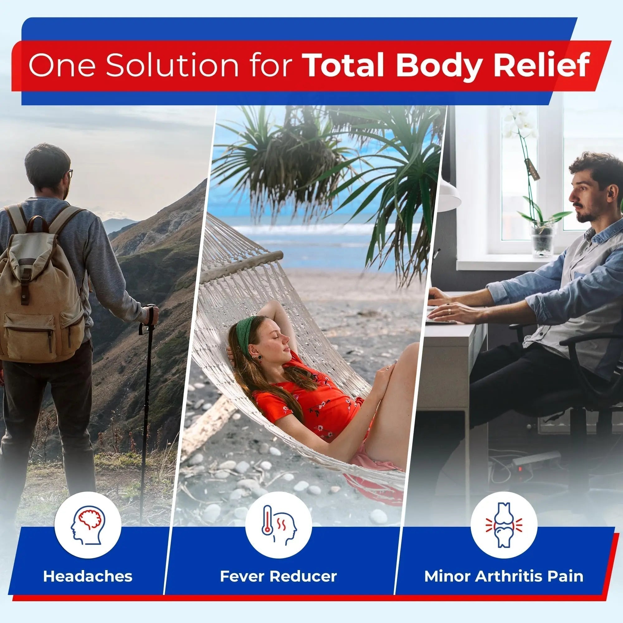 TIME-Cap Labs 500 Tablets Ibuprofen 200mg Coated - Pain Reliever & Fever Reducer (NSAID) for Adults, Helps with Headache, Back Pain, Muscle Aches, Toothaches, Menstrual Cramps & Minor Arthritis Pain - TrustMedUSA