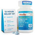 TIME-Cap Labs Naproxen Sodium 220mg (NSAID), Pain Reliever & Fever Reducer Caplets, 12 Hour Relief for Headache, Backache, Arthritis & Body Aches, 300 Count - TrustMedUSA