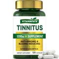 Tinnitus Relief for Ringing Ears 1200mg - 120 Capsules Advanced Ear Health Support Supplement | Supports Ear Health and Reduces Tinnitus Symptoms - Non-GMO & Vegan - TrustMedUSA