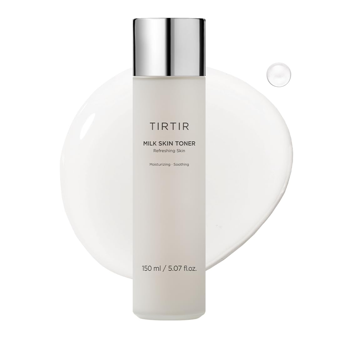 TIRTIR Milk Skin Rice Toner - Deep Moisturizing, Hydrating and Refreshing for face, Niacinamide, Ceramide, Rice Bran Extract - TrustMedUSA