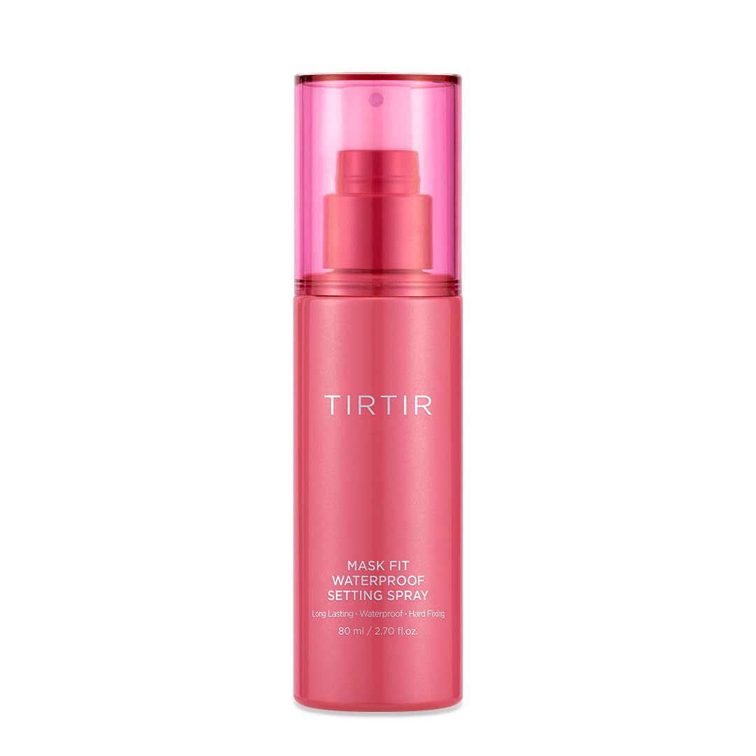 TIRTIR Waterproof Setting Spray – 24 Hour Long Lasting Fix, Sweatproof Water Resistant Makeup Finisher – Ethanol Free, Semi Matte Finish for Oily Skin – Korean Makeup Fixer - TrustMedUSA