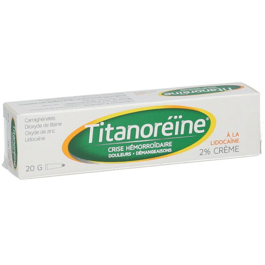 Titanoreïne cream with lidocaine 2% - JOHNSON&JOHNSON - TrustMedUSA