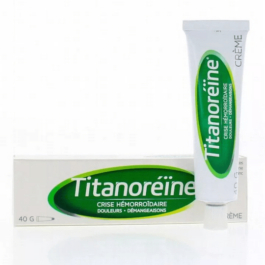 Titanoreine Hemorrhoid Cream Tube 40g - TrustMedUSA