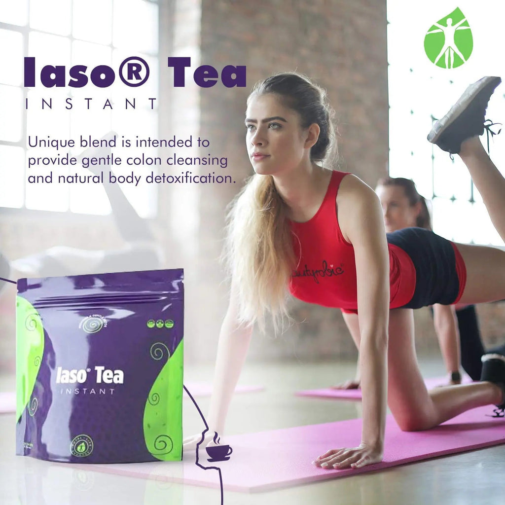 TLC Total Life Changes IASO Natural Detox Instant Herbal Tea - Expiration Date on the Top - TrustMedUSA