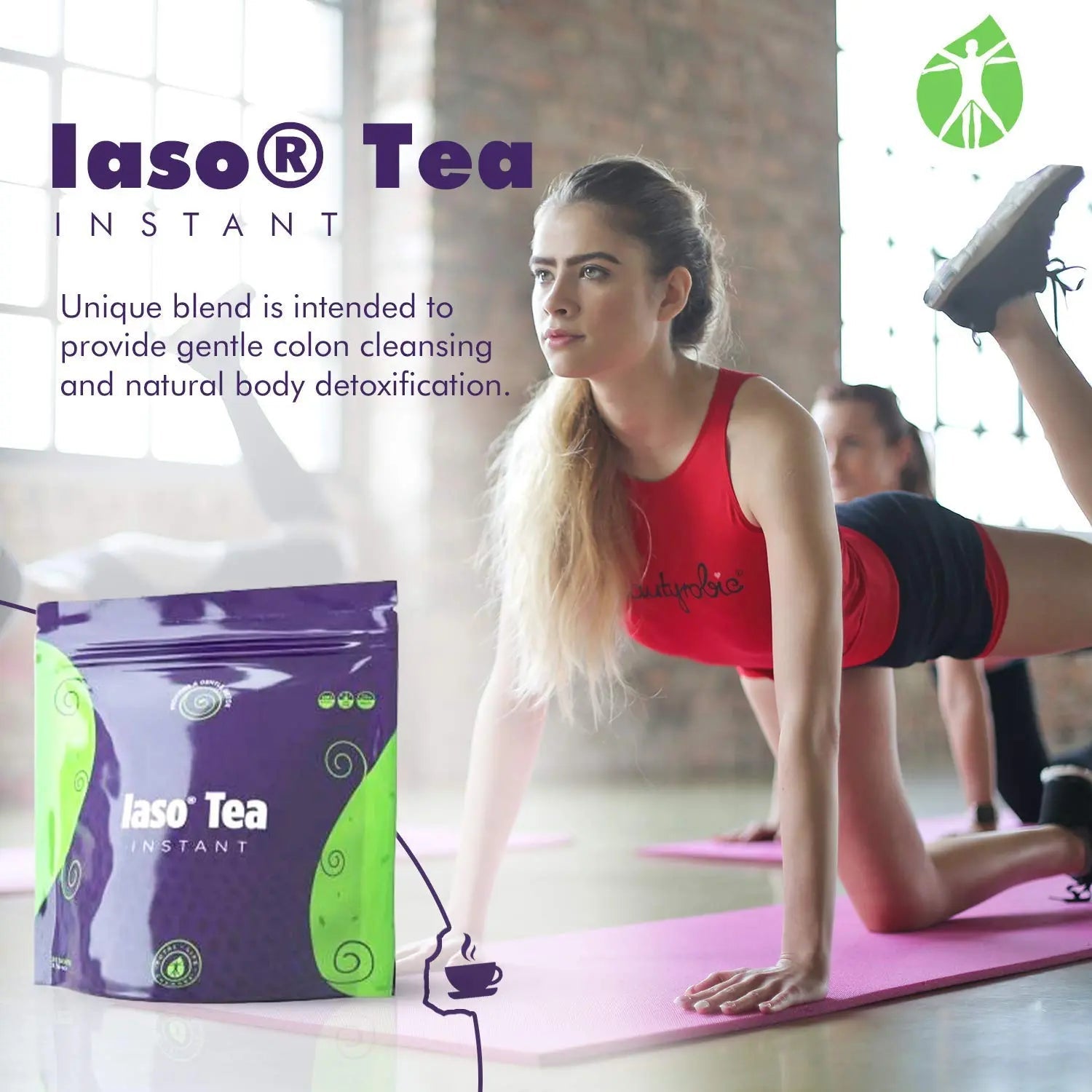 TLC Total Life Changes IASO Natural Detox Instant Herbal Tea - Expiration Date on the Top - TrustMedUSA