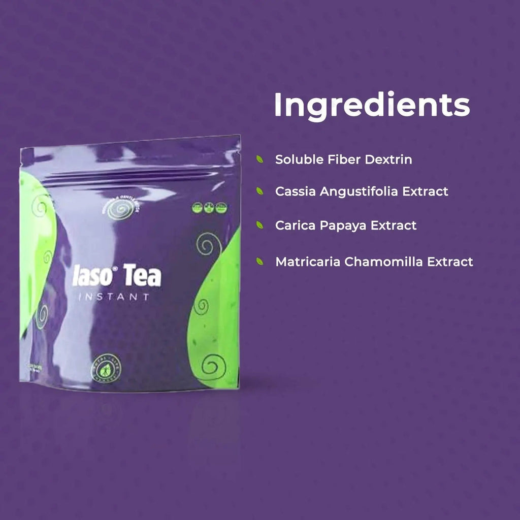 TLC Total Life Changes IASO Natural Detox Instant Herbal Tea - Expiration Date on the Top - TrustMedUSA