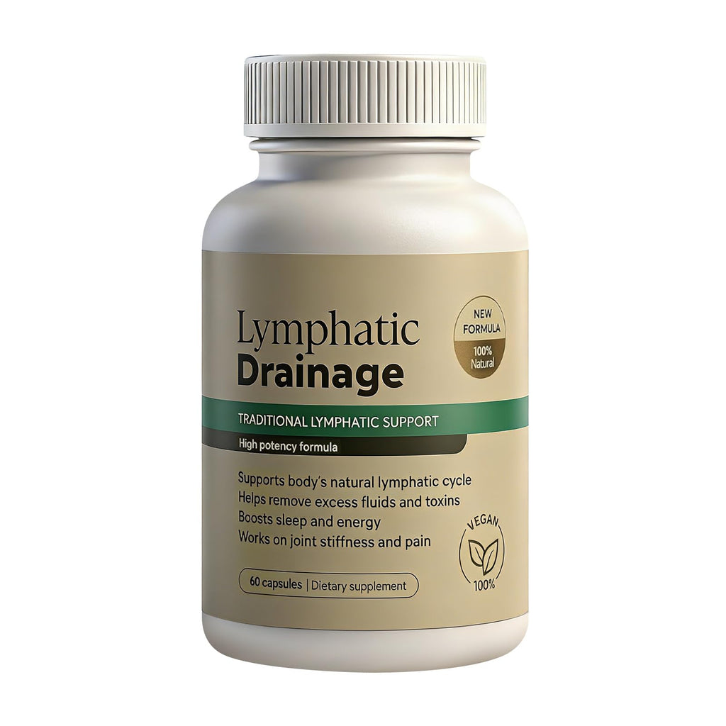 Tnaasmais Lymphatic Drainage Capsules, New Maximum Potency Formula with Dandelion Extract, Lymphatic Drainage Supplement for Fast-Absorbing, Immune Boost, Natural Ingredients, Vegan, 60 Capsules - Maple Wellness Supplements