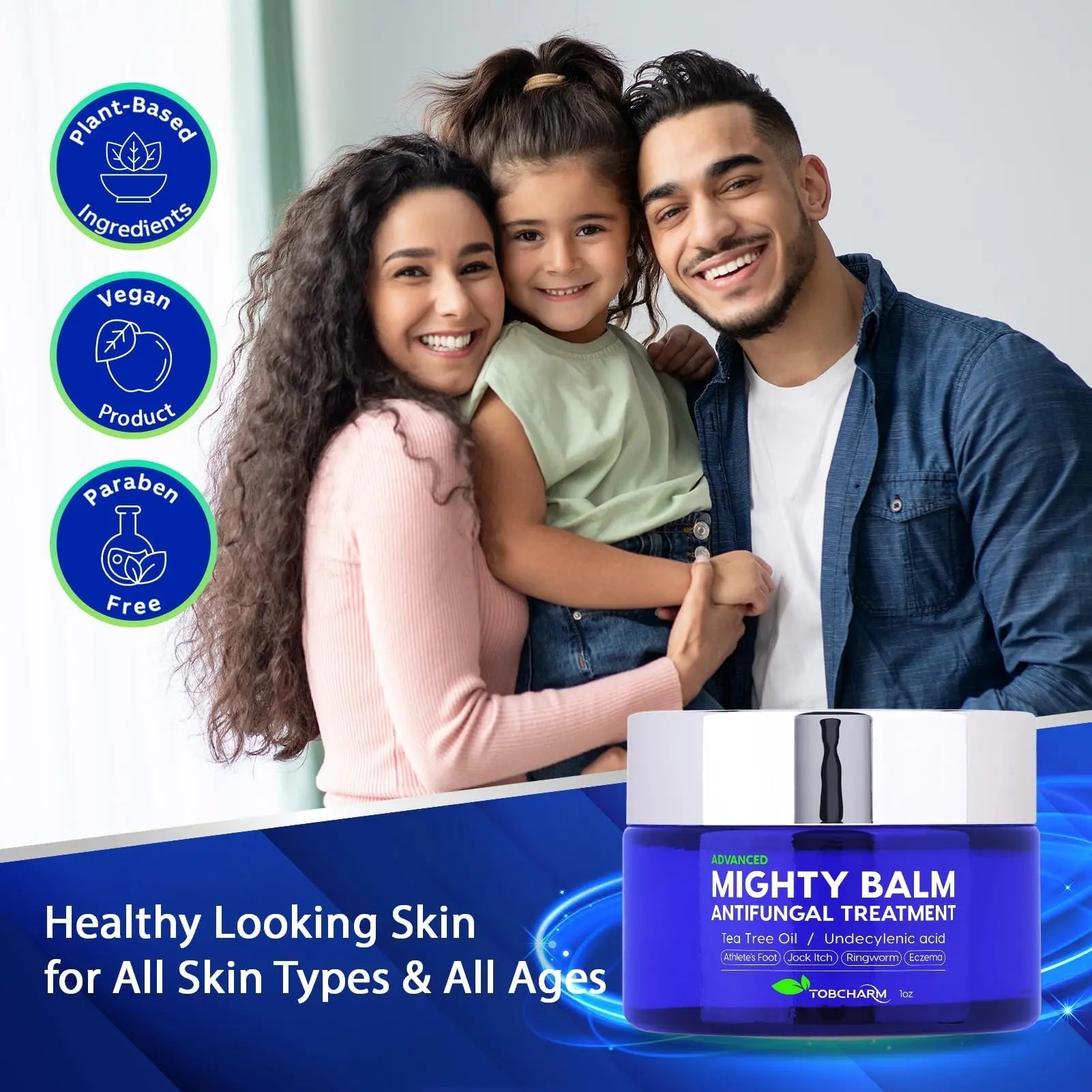 Tobcharm Antifungal Cream, Antifungal Cream for Skin, Ringworm Treatment for Humans - TrustMedUSA