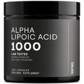 Toniiq 1000mg Ultra High Strength Alpha Lipoic Acid Capsules - Highly Purified 99%+ USP Standard - 120 Capsules ALA Supplement - TrustMedUSA