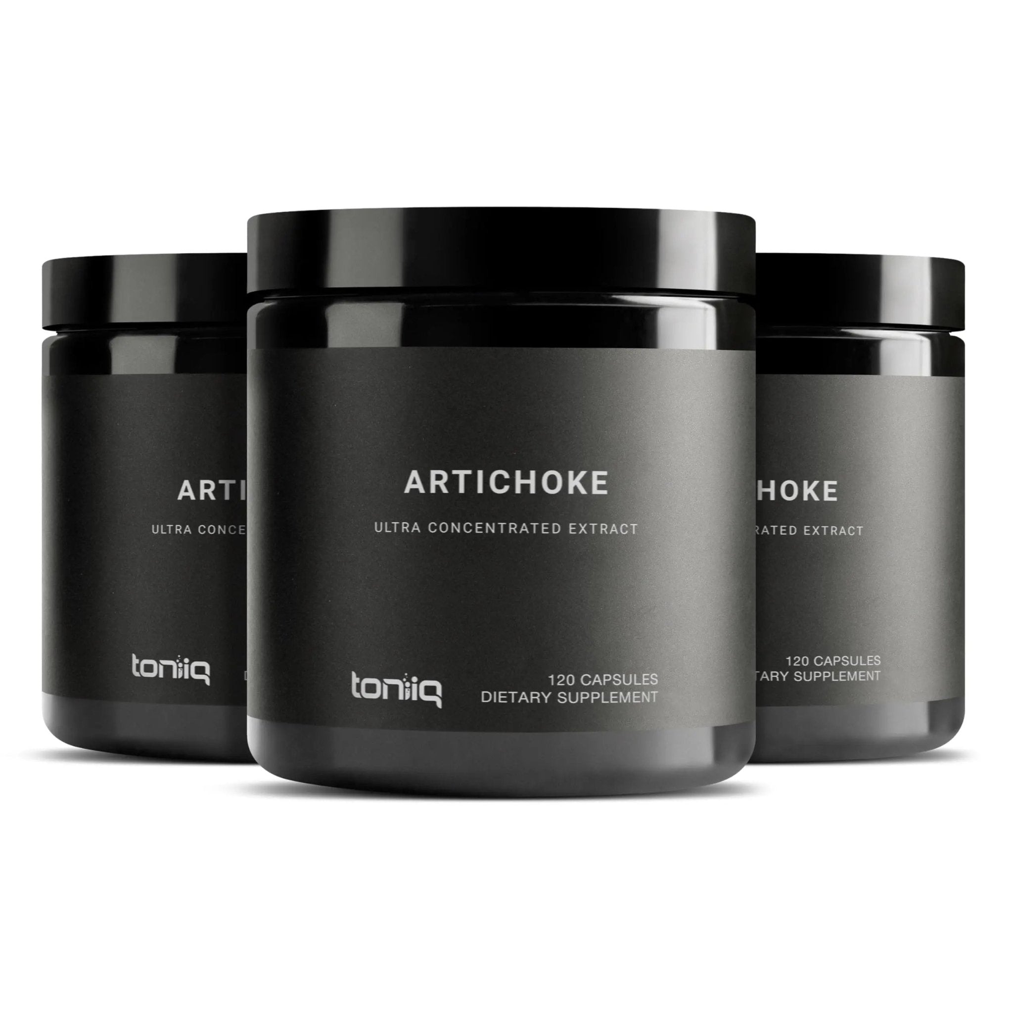 Toniiq 18,000mg 15x Concentrated Artichoke Extract Capsules - Ultra Concentrated - TrustMedUSA