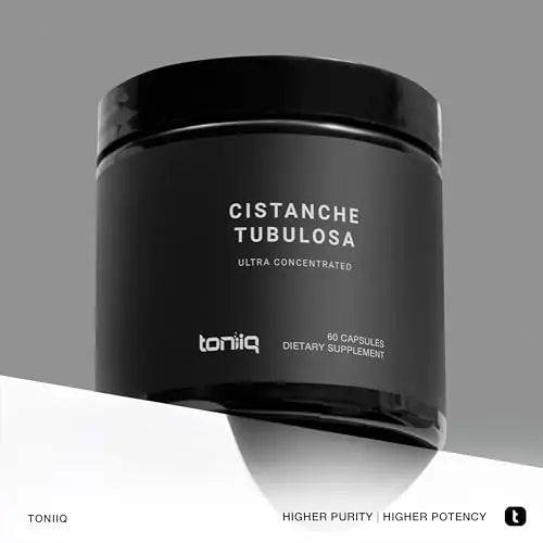 Toniiq Cistanche Tubulosa - (4000mg) Pure Cistanche Supplement for Men - 10x Highly - TrustMedUSA