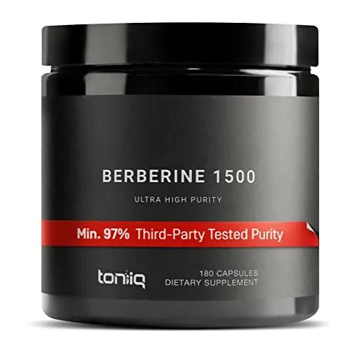 Toniiq Ultra High Strength Berberine 1500mg from The Himalayas Berberine Supplement - TrustMedUSA
