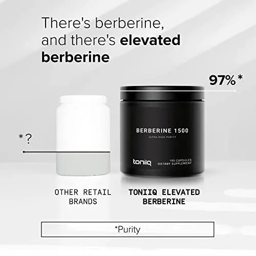 Toniiq Ultra High Strength Berberine 1500mg from The Himalayas Berberine Supplement - TrustMedUSA