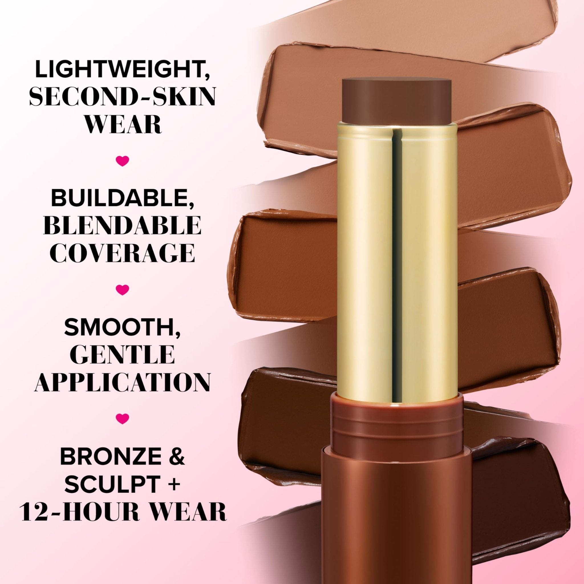Too Faced Chocolate Soleil Melting Bronzing & Sculpting Stick | Multi-Use, Contour + Cream Bronzer Stick | Lightweight, Satin-Finish with Buildable Coverage, 0.28 Ounce, 0.28 Ounce, Chocolate Souffle - TrustMedUSA