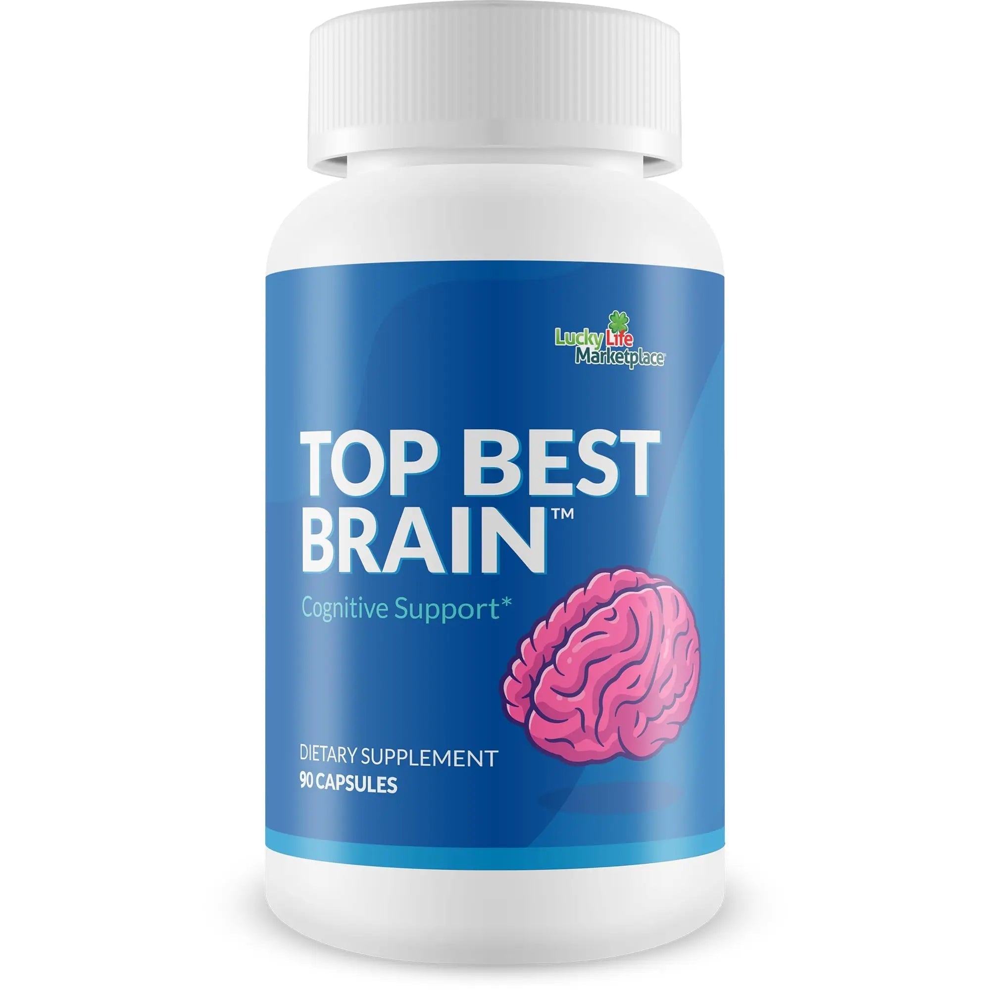 Top Best Brain - Cognitive Support Supplement for Memory, Focus, & Mental Clarity - Promote Improved Concentration, Cognition, & Motivation - Brain Pills for Cognitive Health - Nootropic Formula - TrustMedUSA