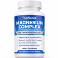 Top Nurex Magnesium Complex Supplement for Women & Men | 1000mg Maximum Absorption | 8 Magnesium Forms Including Glycinate, Citrate, Malate | Supports Relaxation, Sleep, Bone Strength | 90 Capsules - TrustMedUSA