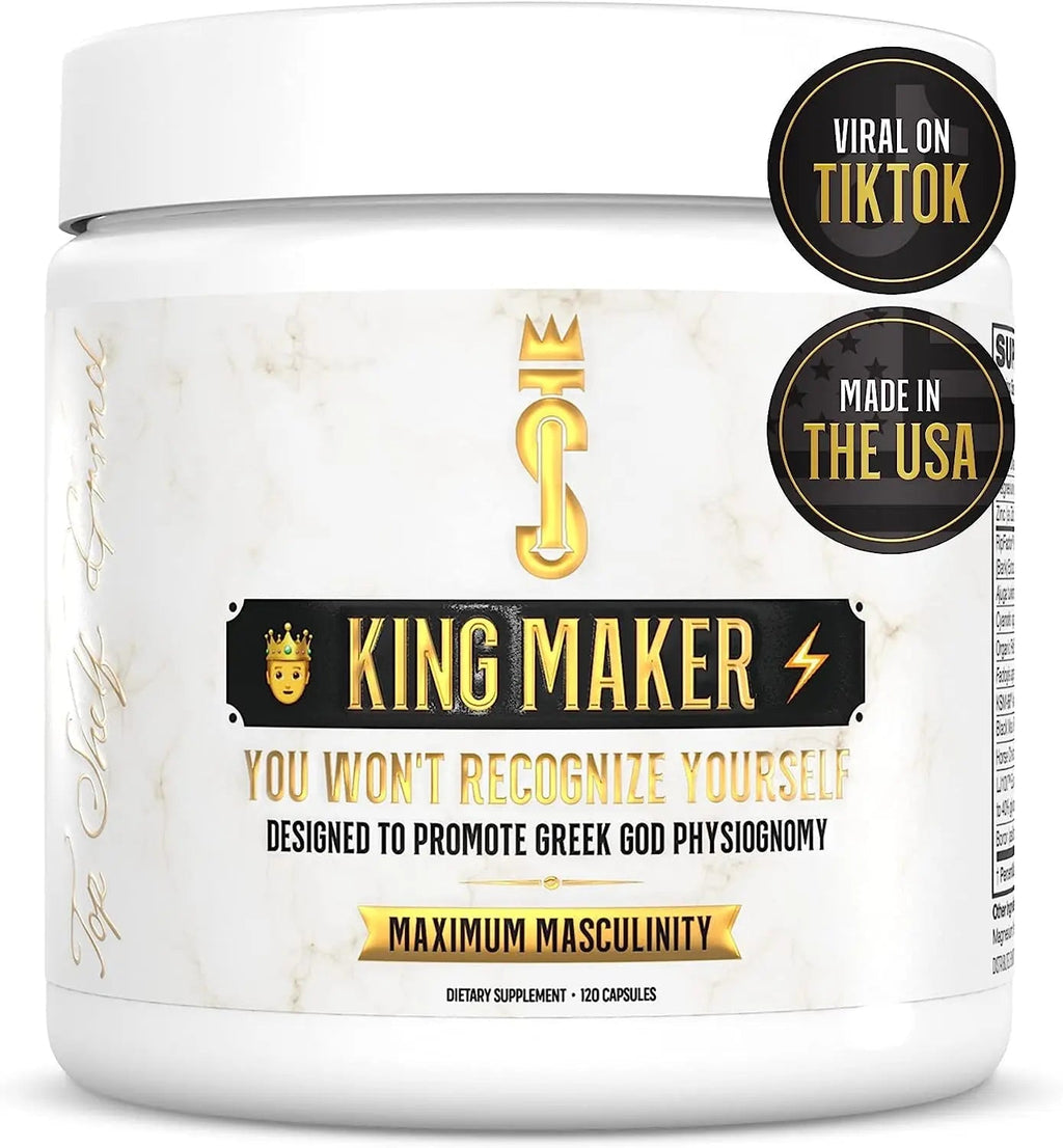 Top Shelf Grind King Maker, 13-in-1 Anabolic Supplement for Men to Increas - TrustMedUSA