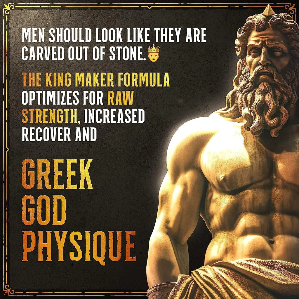 Top Shelf Grind King Maker, 13-in-1 Anabolic Supplement for Men to Increas - TrustMedUSA