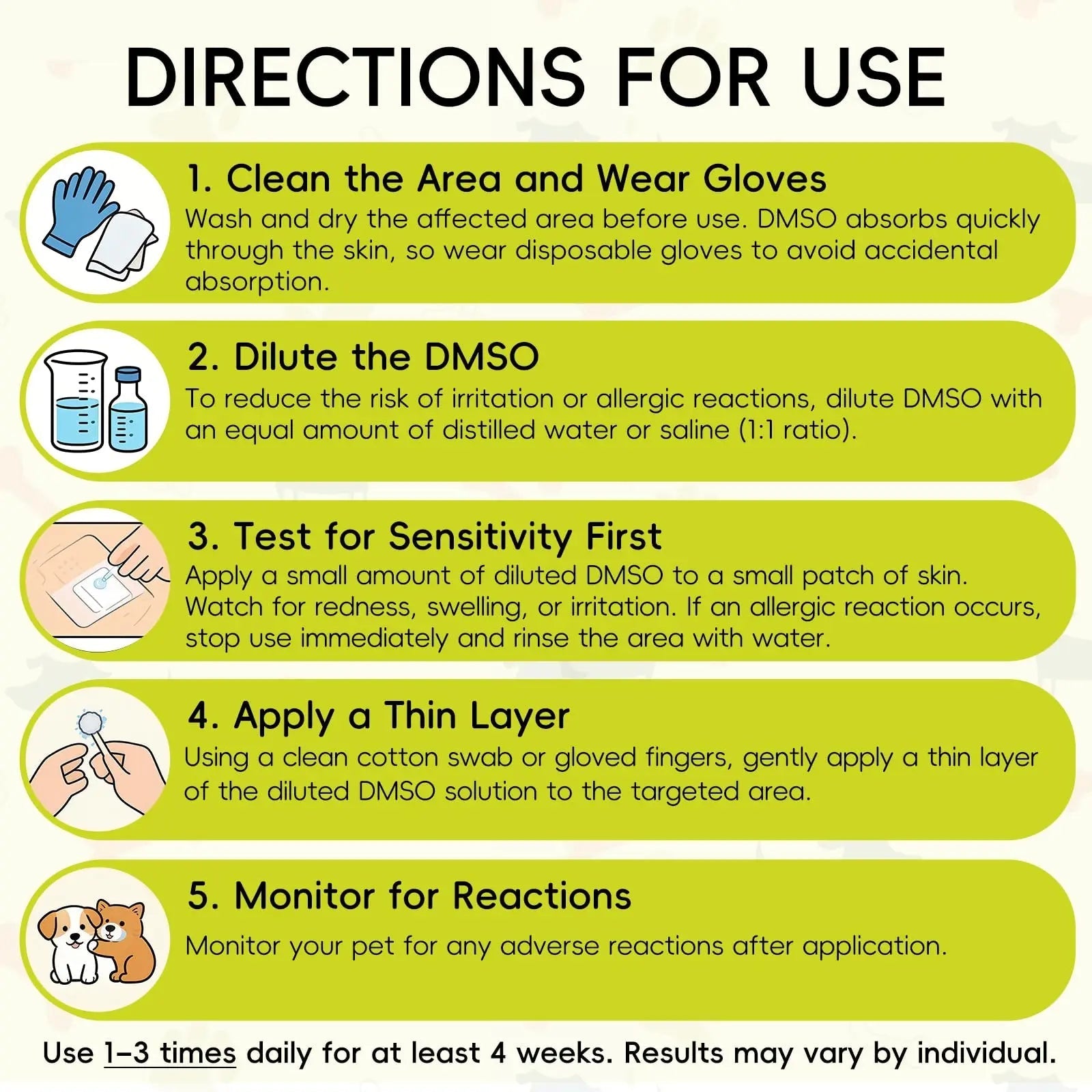 Topical 99.995% DMSO for Dogs Lipoma, Lipoma Treatment for Dogs, Reduce Fatty Lumps and Bumps Inflammation, Swelling, Dog Pain Relief, DMSO in Glass Bottle with Precision Dropper, 1.7 oz - TrustMedUSA