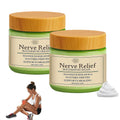 Total Relief Magnesium Cream for Nerve Relief with MSM & Arnica — Soothing Topical Support for Neuropathy & Muscle Relaxation — 2 Pack Value Set (3.52oz Total) - TrustMedUSA