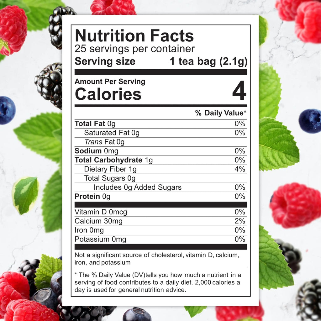 Total Tea Slimming Detox Tea for a Healthy Weight Support - Caffeine Free - Herbal - TrustMedUSA