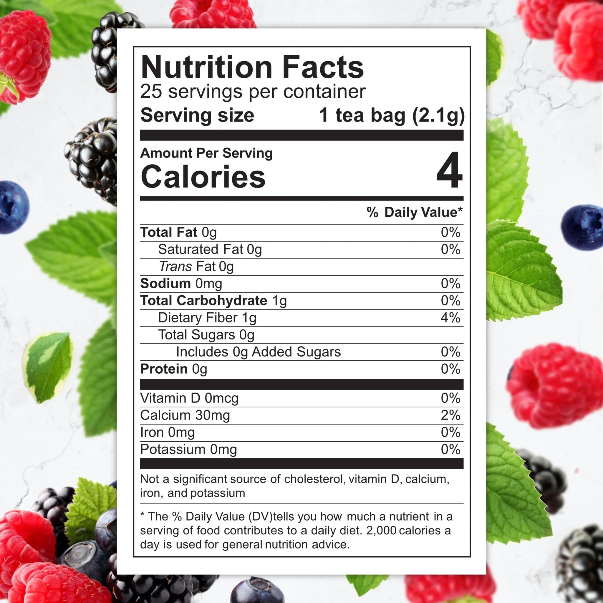 Total Tea Slimming Detox Tea for a Healthy Weight Support - Caffeine Free - Herbal - TrustMedUSA