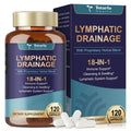 Totaria Lymphatic Drainage - Reduce Lymph Swelling with Echinacea, Dandelion, Burdock, Bromelain, Vitamin C, Zinc, Selenium, Proprietary Herbal Blend, Lymph MD System Support, 120 Counts - Maple Wellness Supplements