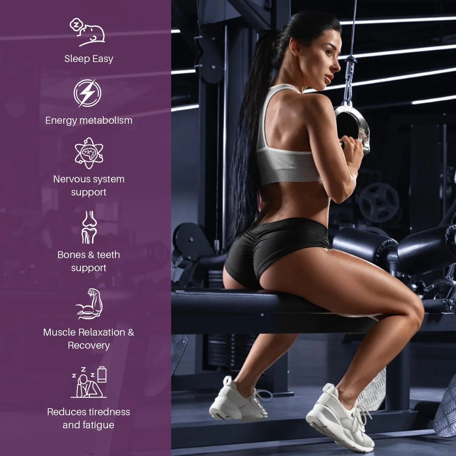 Totaria Magnesium Complex 700mg 12 in 1 Magnesium Supplement with Glycinate Citrate Malate Oxide Taurate Aspartate Orotate Magnesium Relaxation,Muscle,Heart Support, Vegan 120 Capsules - TrustMedUSA