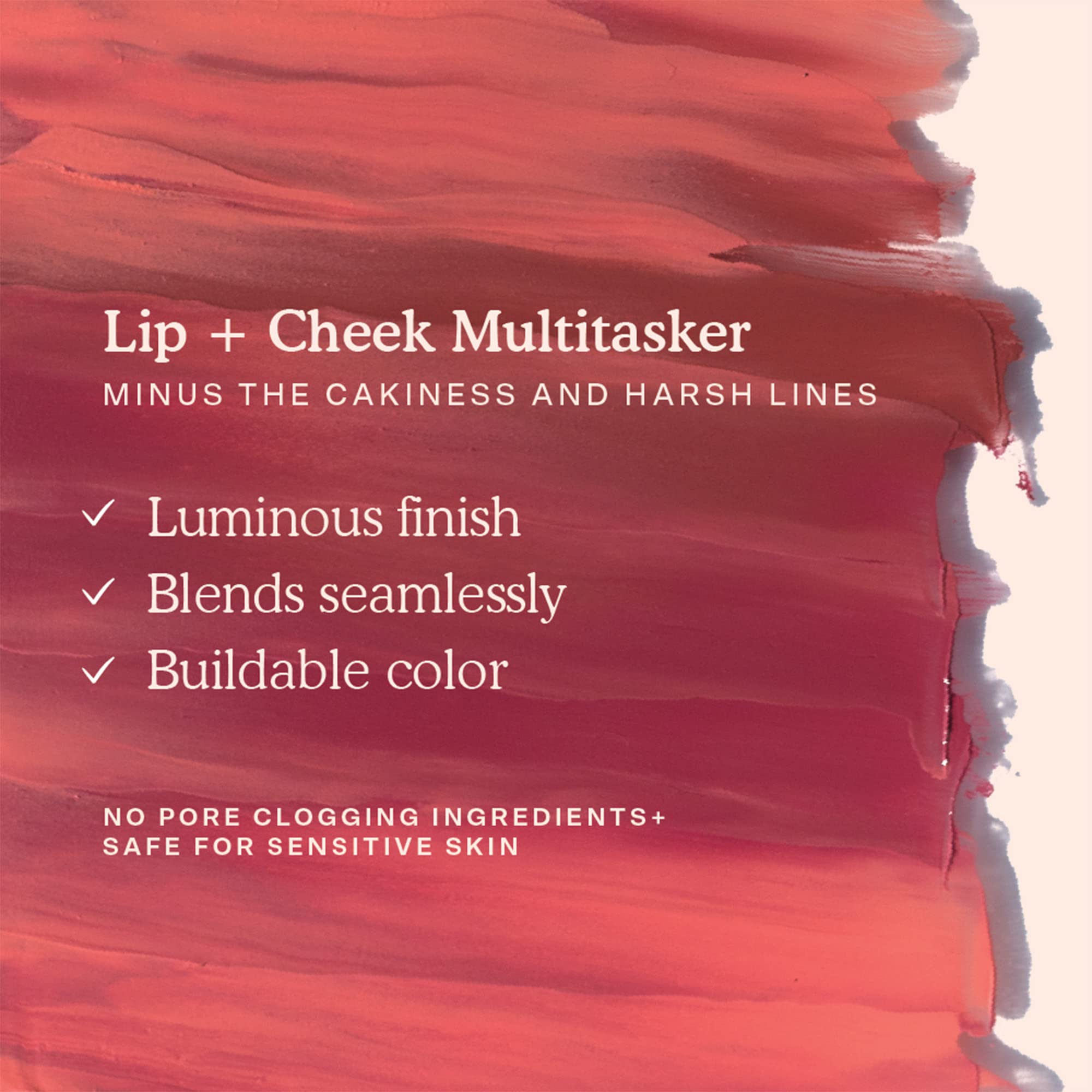 Tower 28 BeachPlease Cream Blush + Tinted Lip Balm - Multi-Use Lip Tint + Dewy Blush for Cheeks With Aloe Vera + Green Tea - Vegan, Non-Comedogenic Makeup for Sensitive Skin - Magic Hour (0.16 oz) - TrustMedUSA