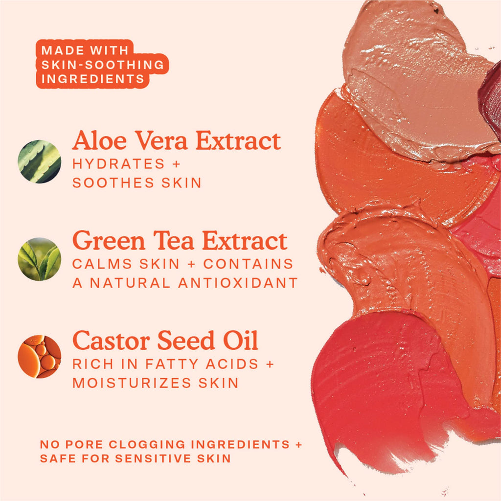 Tower 28 BeachPlease Cream Blush + Tinted Lip Balm - Multi-Use Lip Tint + Dewy Blush for Cheeks With Aloe Vera + Green Tea - Vegan, Non-Comedogenic Makeup for Sensitive Skin - Magic Hour (0.16 oz) - TrustMedUSA